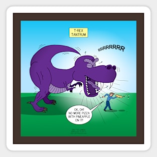 T-Rex Temper Tantrum Magnet